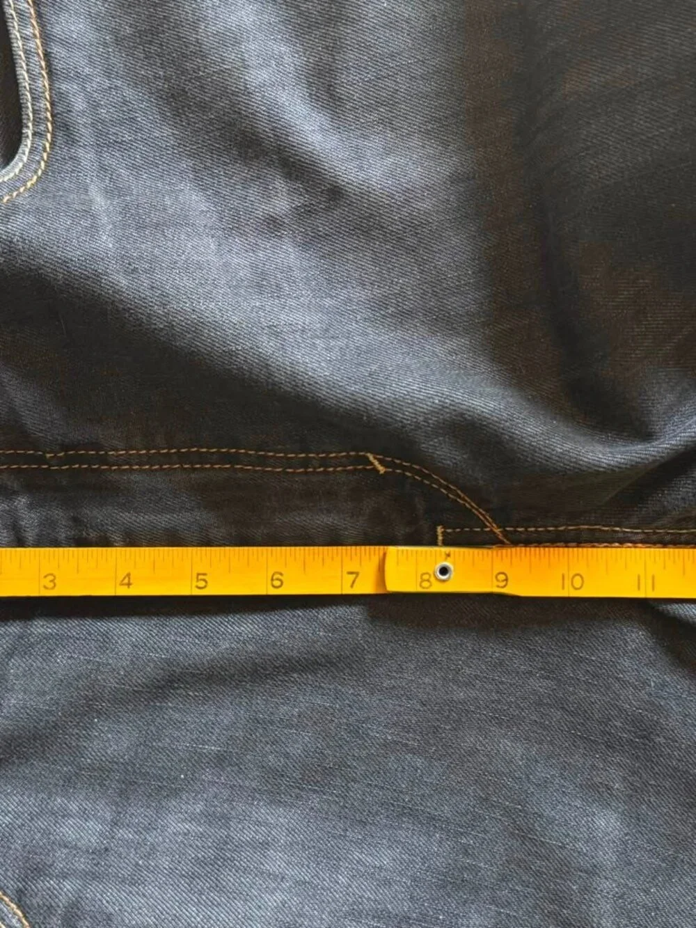 Levi's 569 Loose Straight Jeans Mens 36x32 Black Dark Wash Denim Flap Pocket